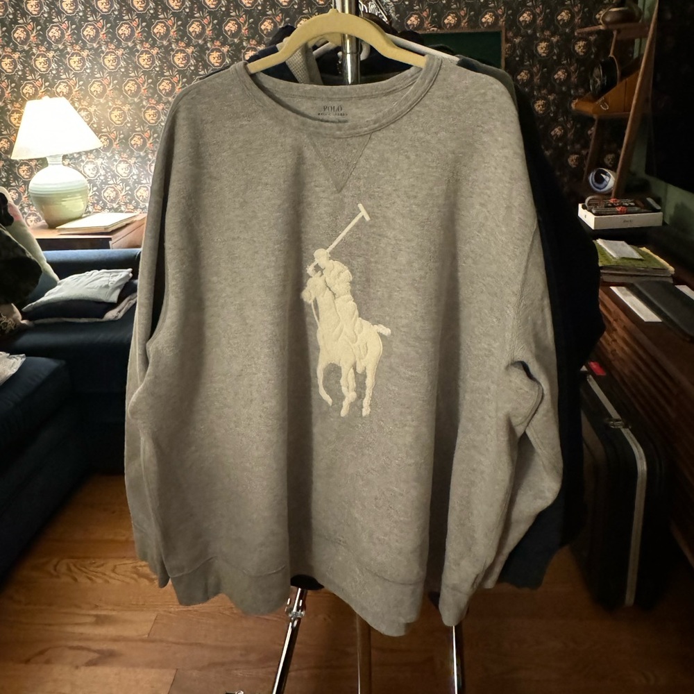 Polo Big Pony Crewneck Sweatshirt.
